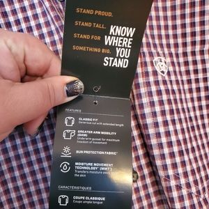 Mens size small Ariat shirt